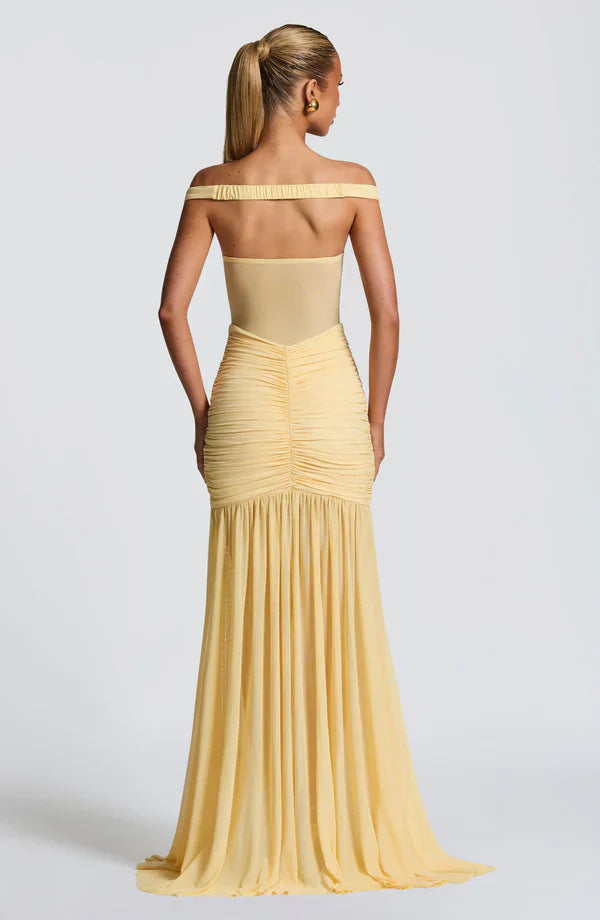 LEILANI MAXI DRESS – LEMON