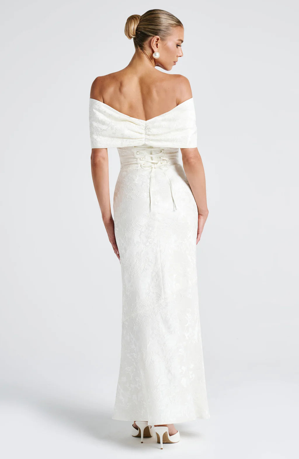 ELARA MAXI DRESS – IVORY