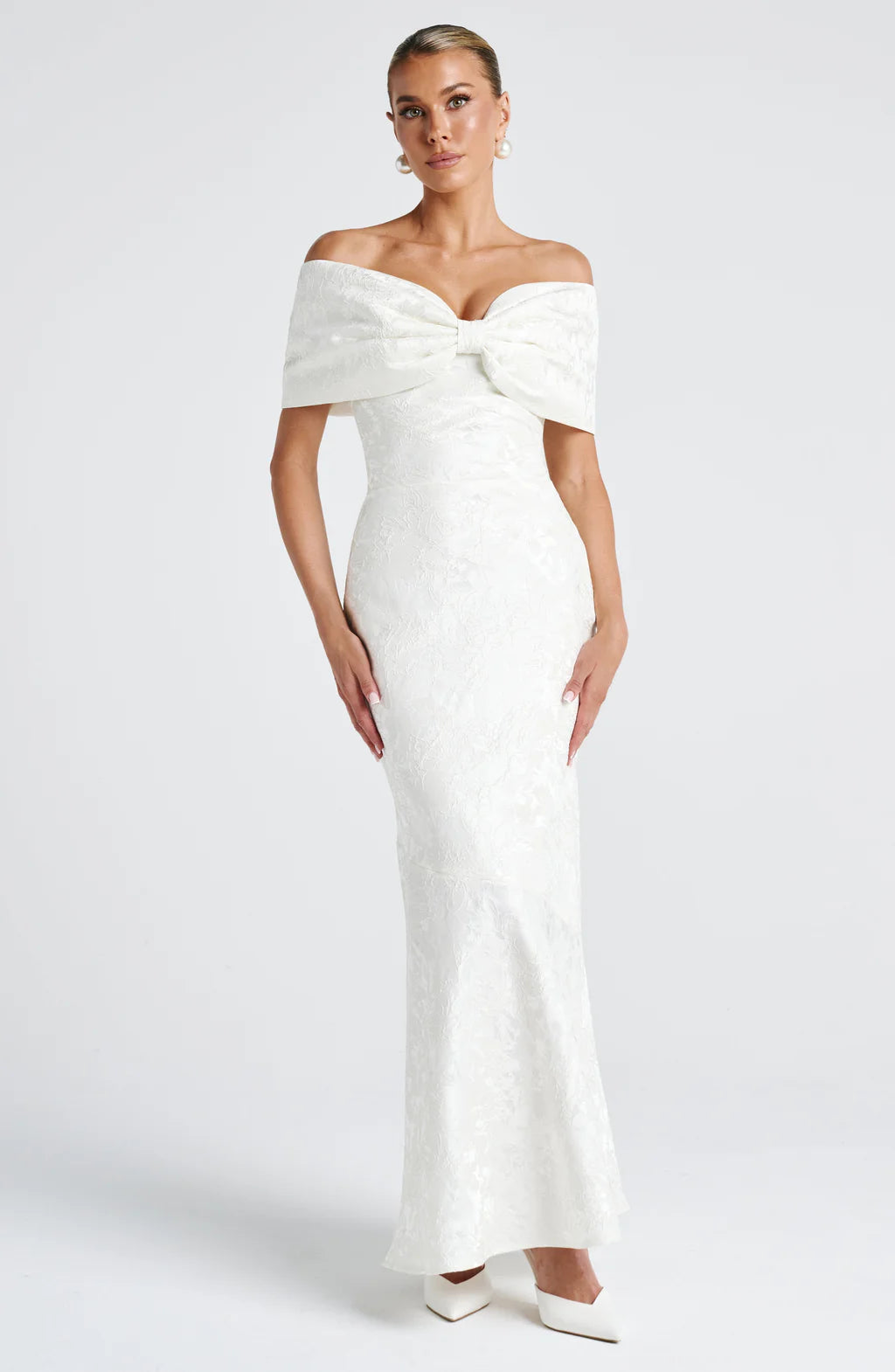 ELARA MAXI DRESS – IVORY