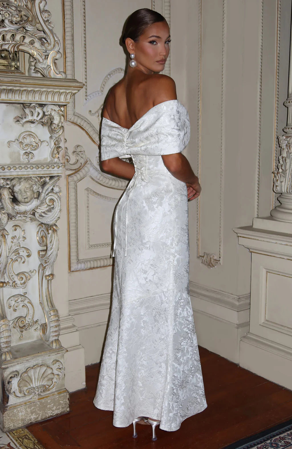 ELARA MAXI DRESS – IVORY