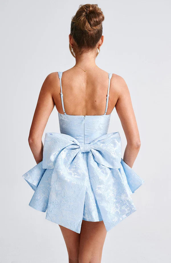 AMELIE MINI DRESS – BLUE