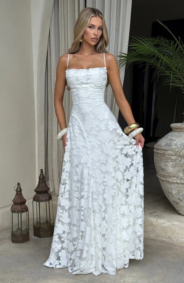 FRANCIS MAXI DRESS – IVORY