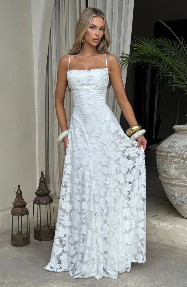 FRANCIS MAXI DRESS – IVORY