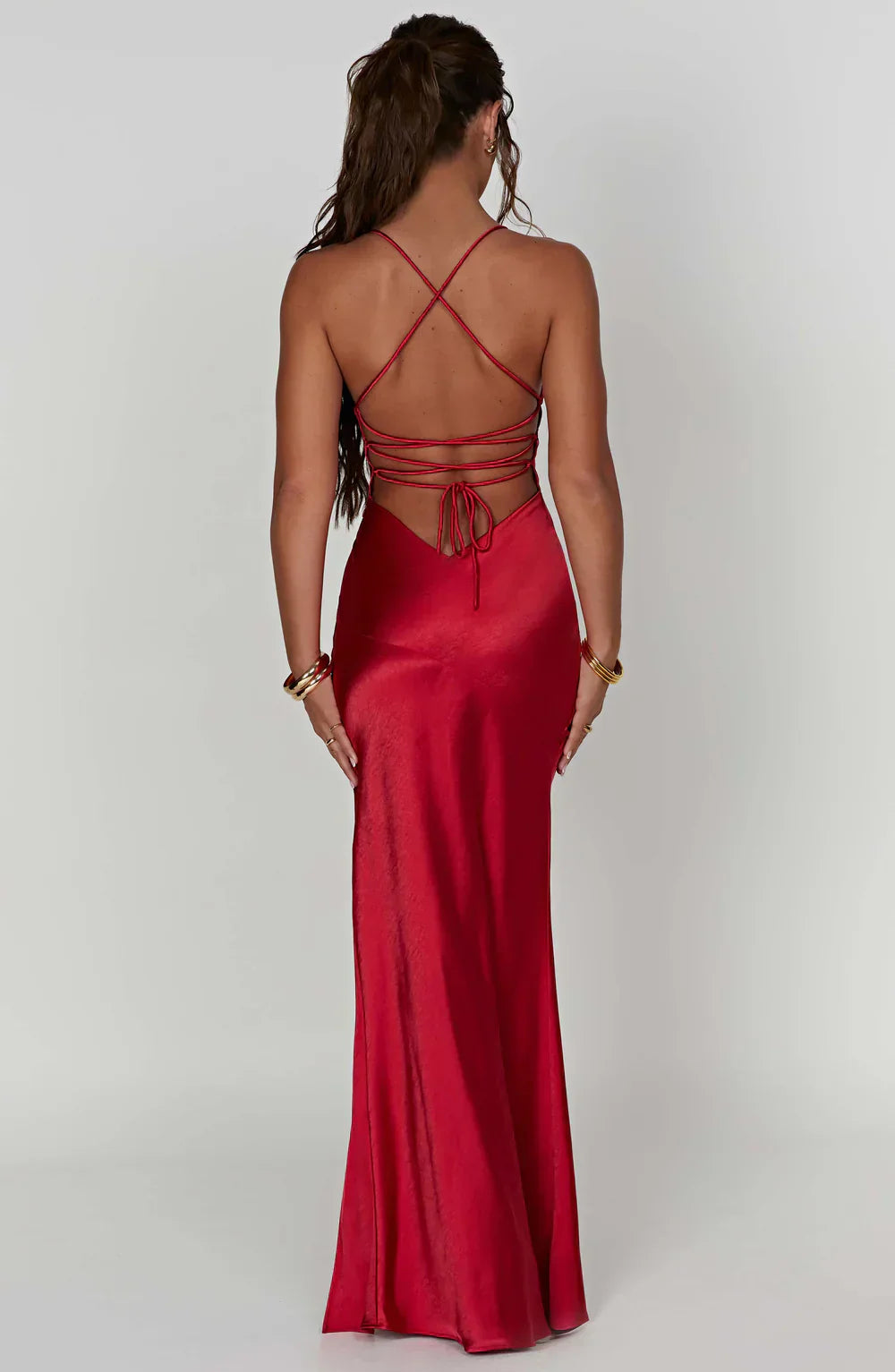 LANA MAXI DRESS – Red