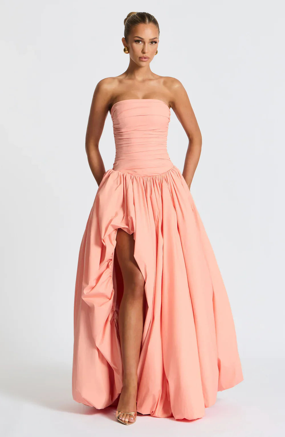 LORENA MAXI DRESS – PEACH