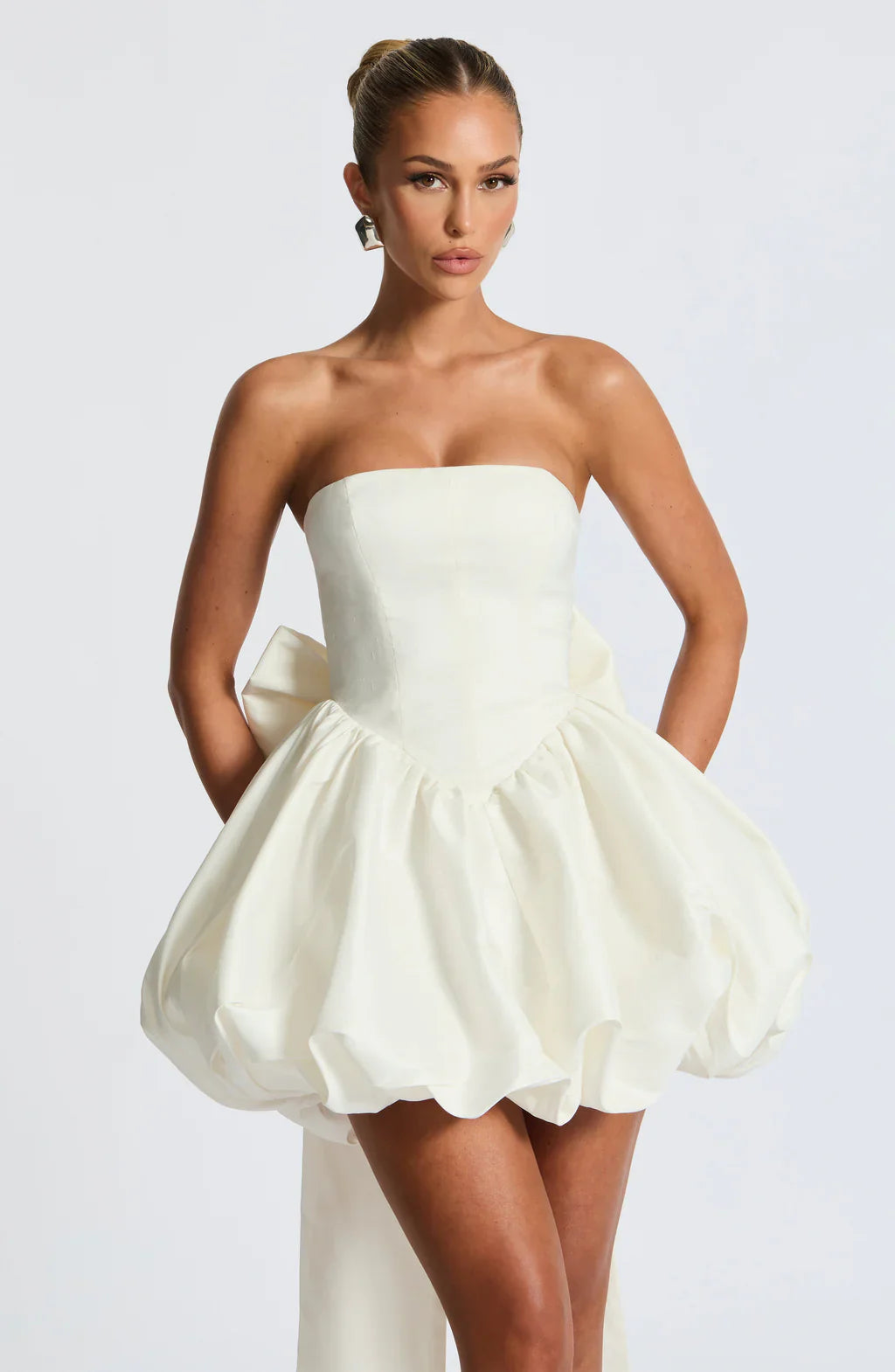 MAELIA MINI DRESS – IVORY