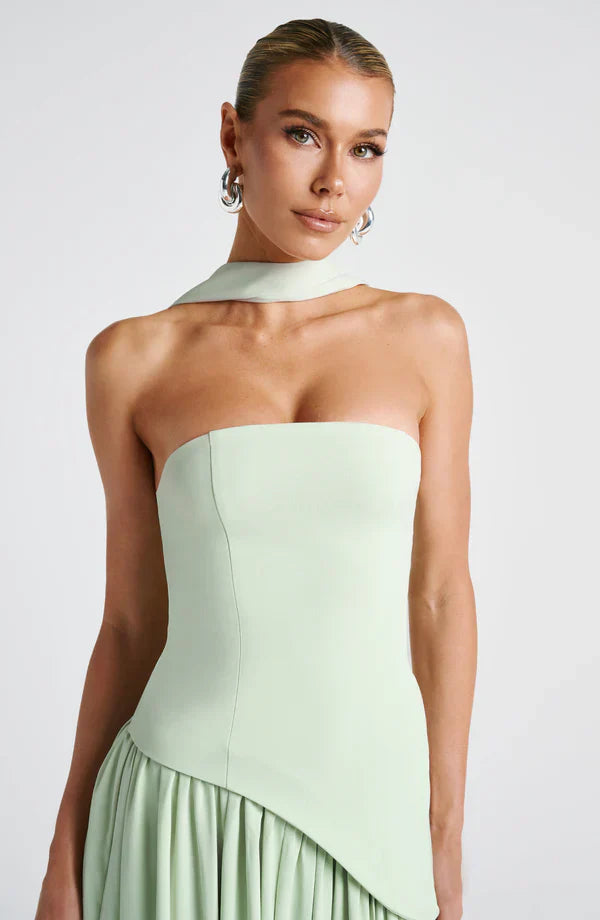 VALENCIA MAXI DRESS — MINT