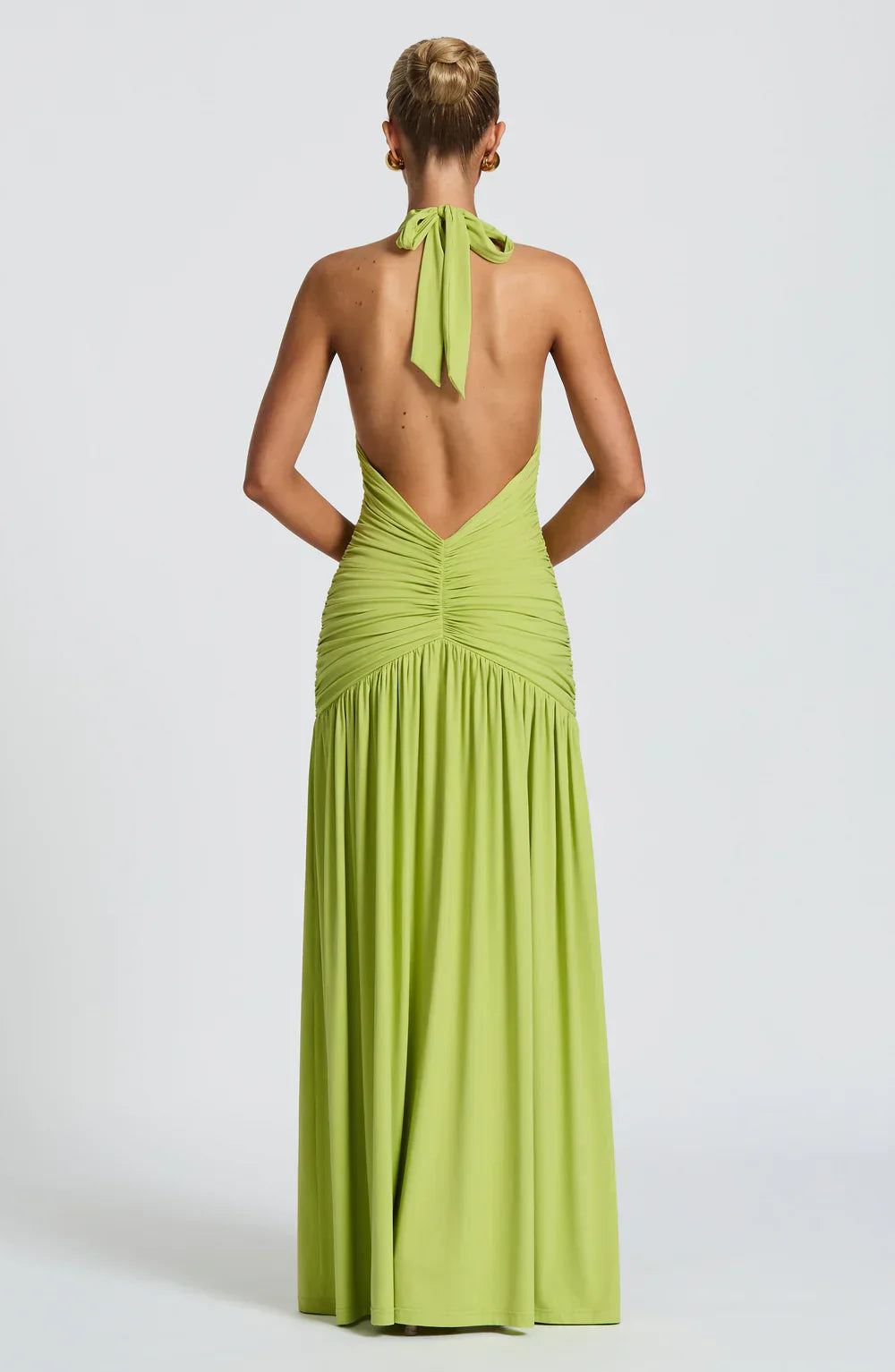 Melania Maxi Dress – Olive