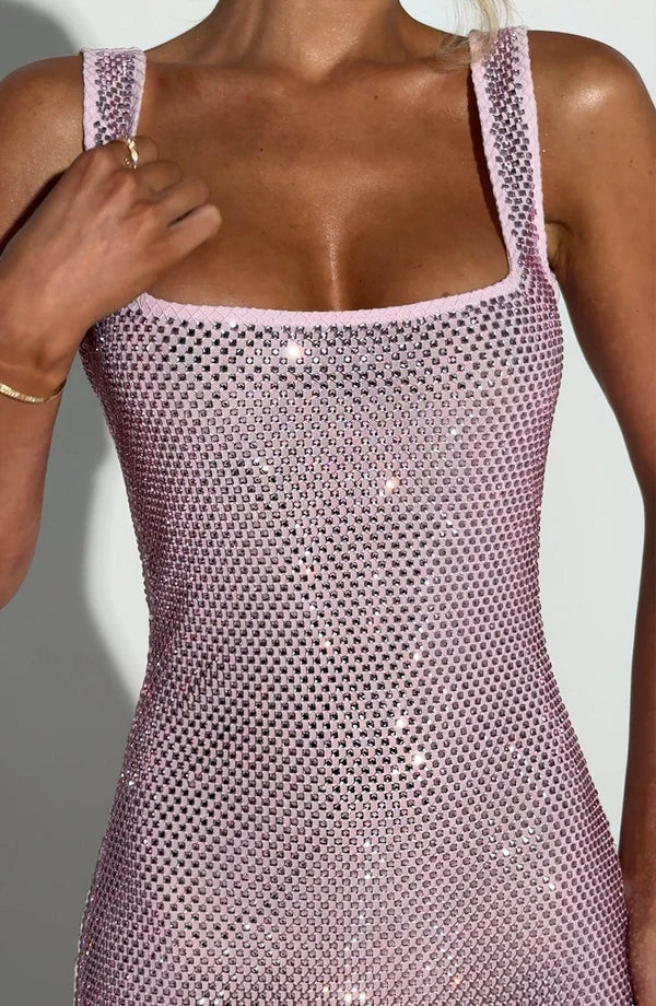 ATHENA MAXI DRESS - PINK