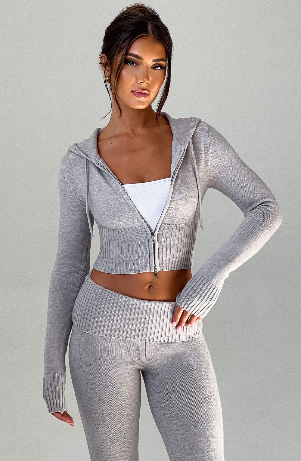 OPAL ZIP SET - LIGHT GREY