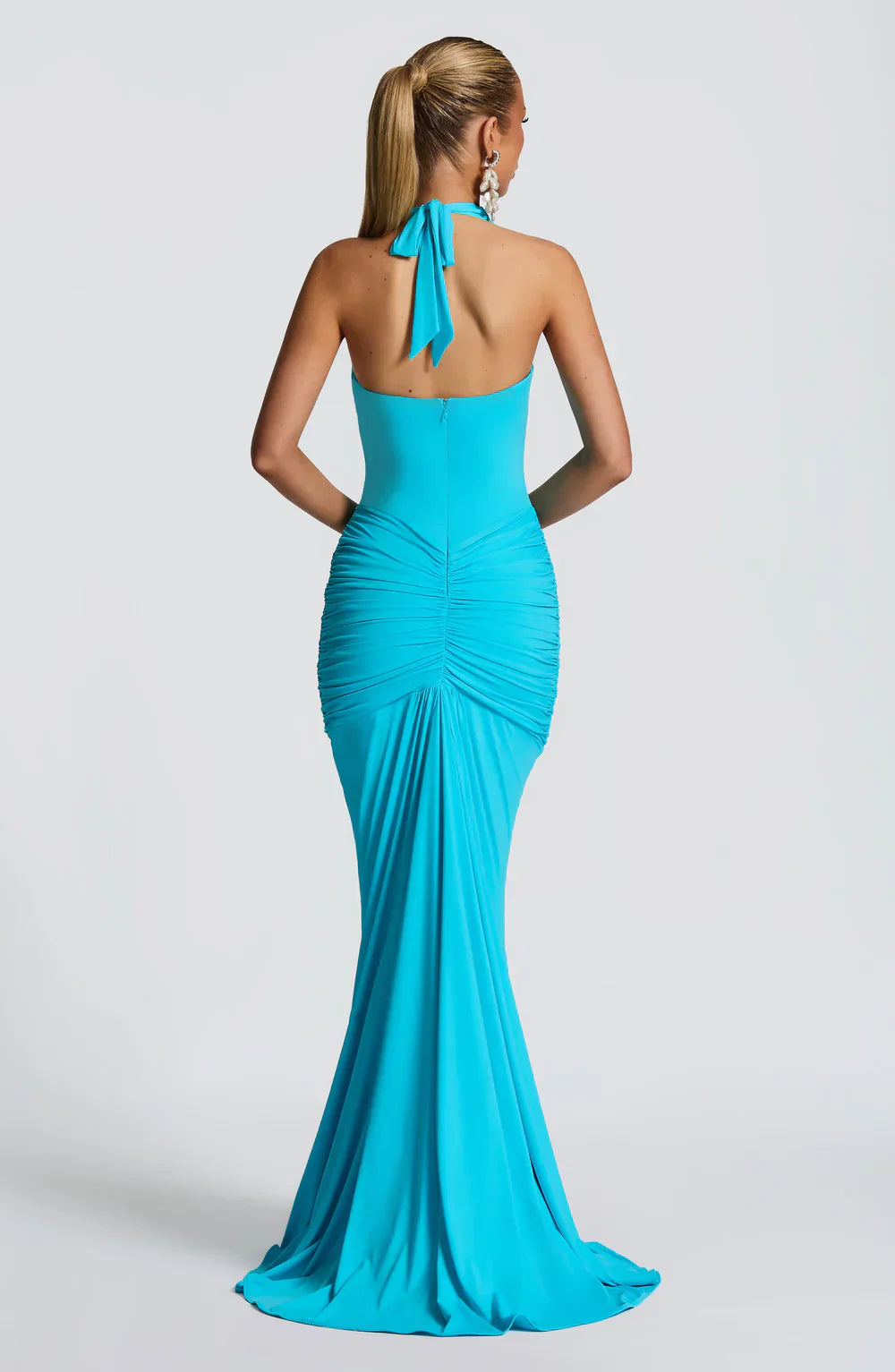 LYRA MAXI DRESS – AQUA