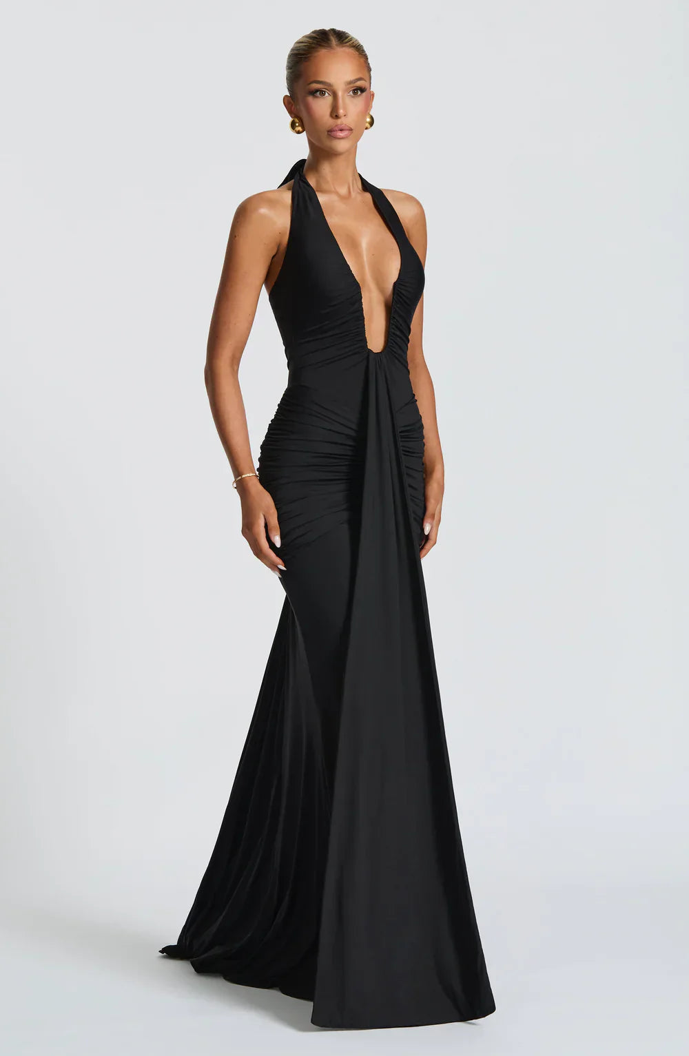 LYRA MAXI DRESS – BLACK