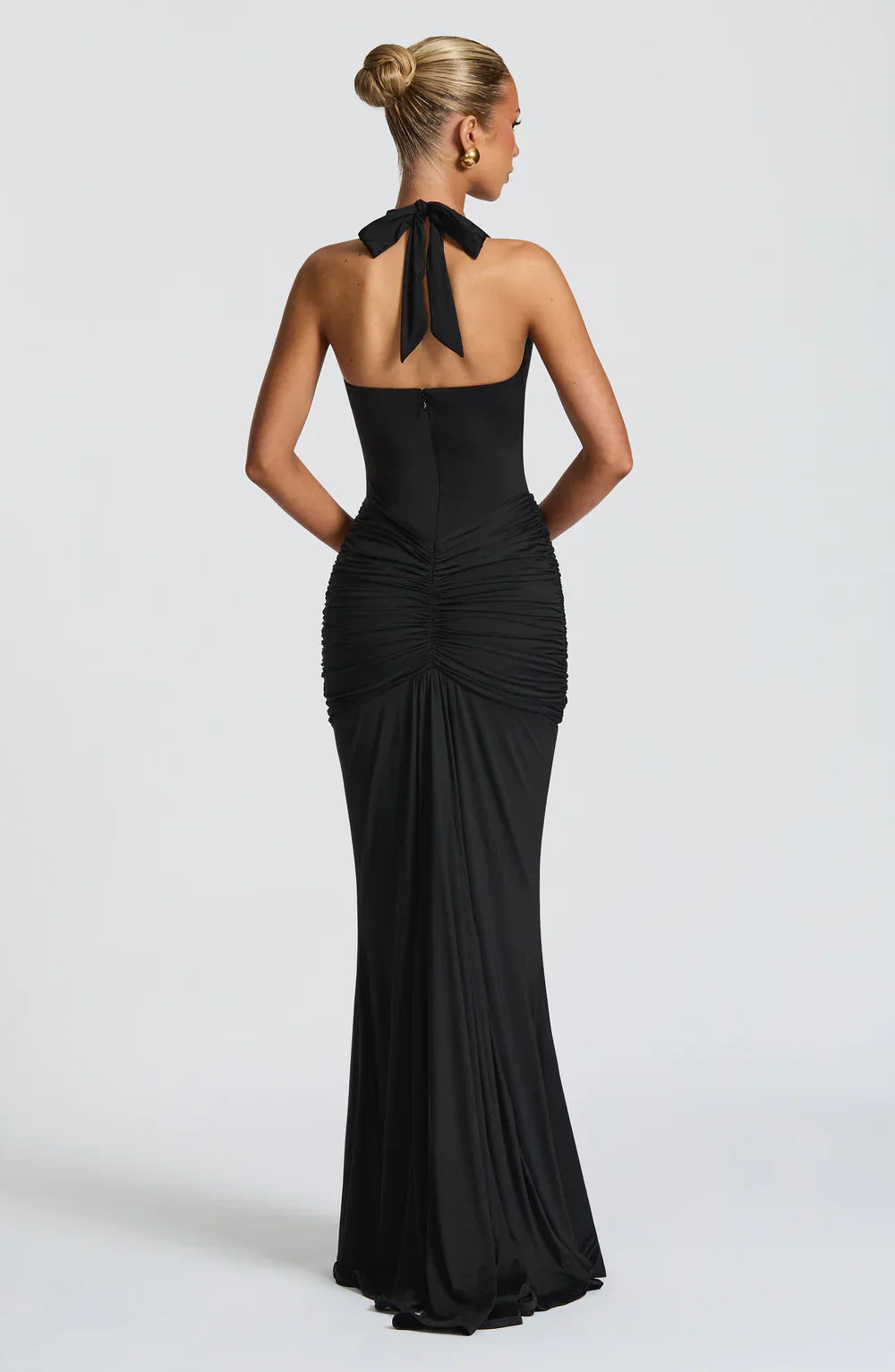LYRA MAXI DRESS – BLACK