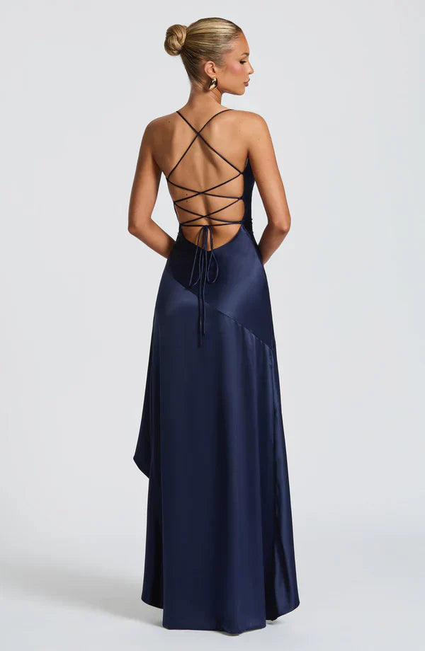 ISLA MAXI DRESS – NAVY