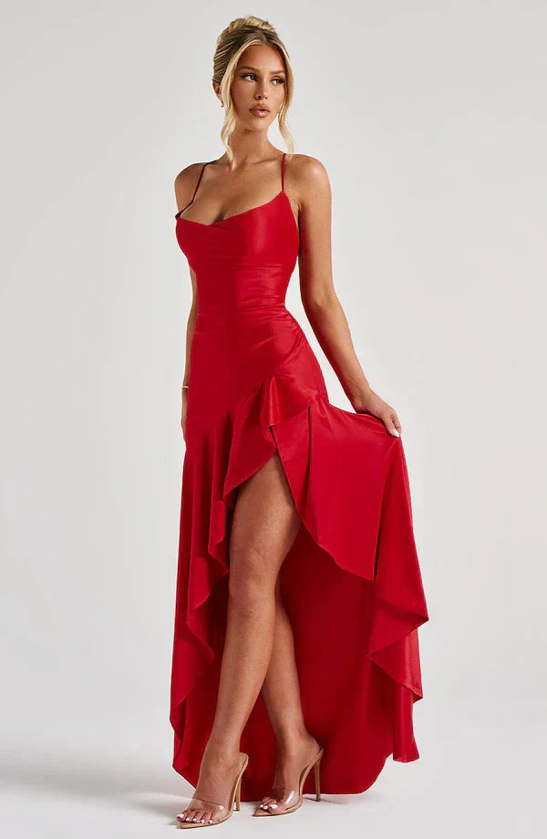 ISLA MAXI DRESS – RED