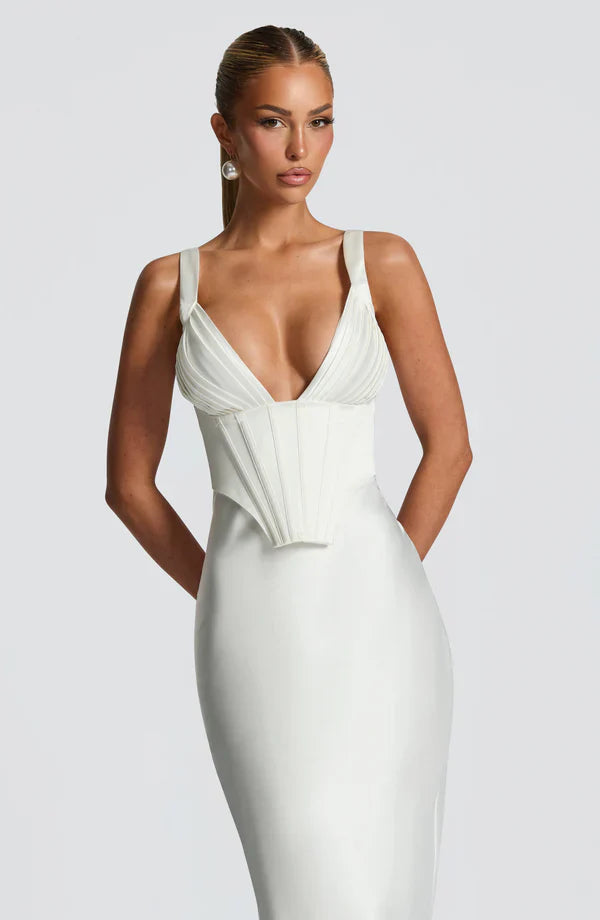 ARIA CORSET MAXI — IVORY