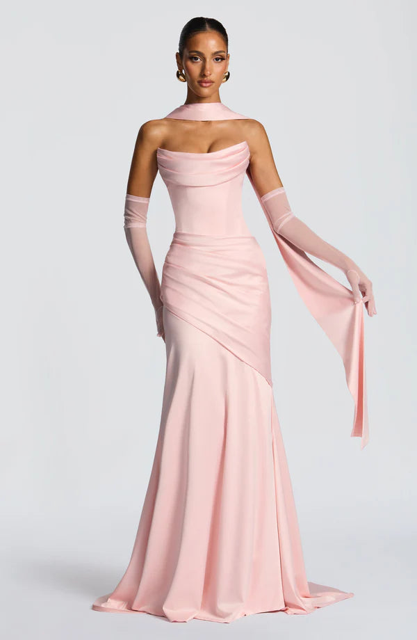 SAMANTHA SCARF - BLUSH