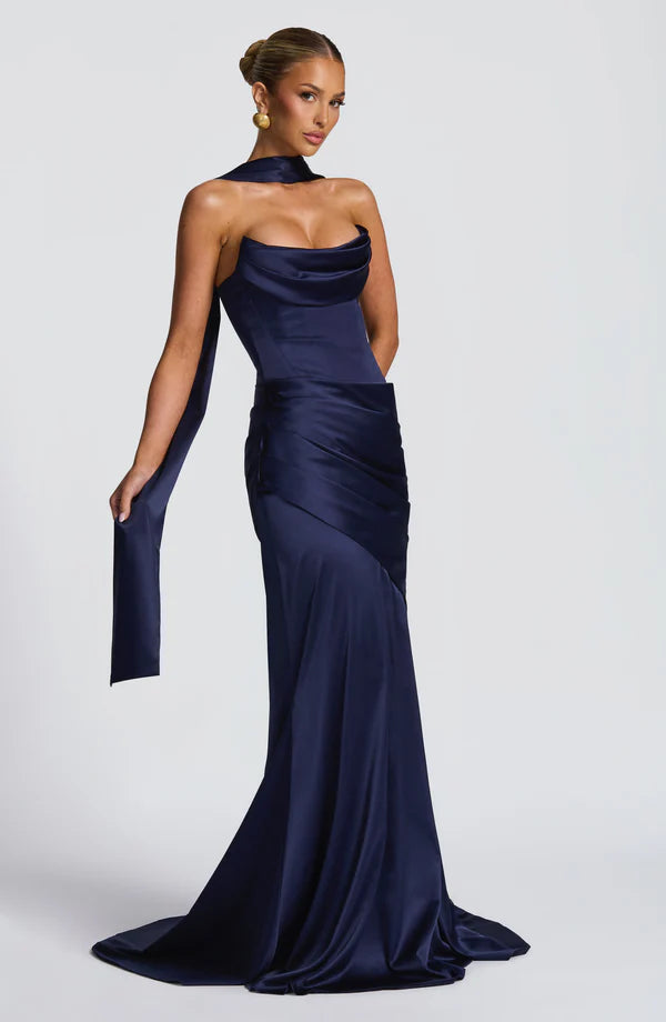 SAMANTHA SCARF - NAVY