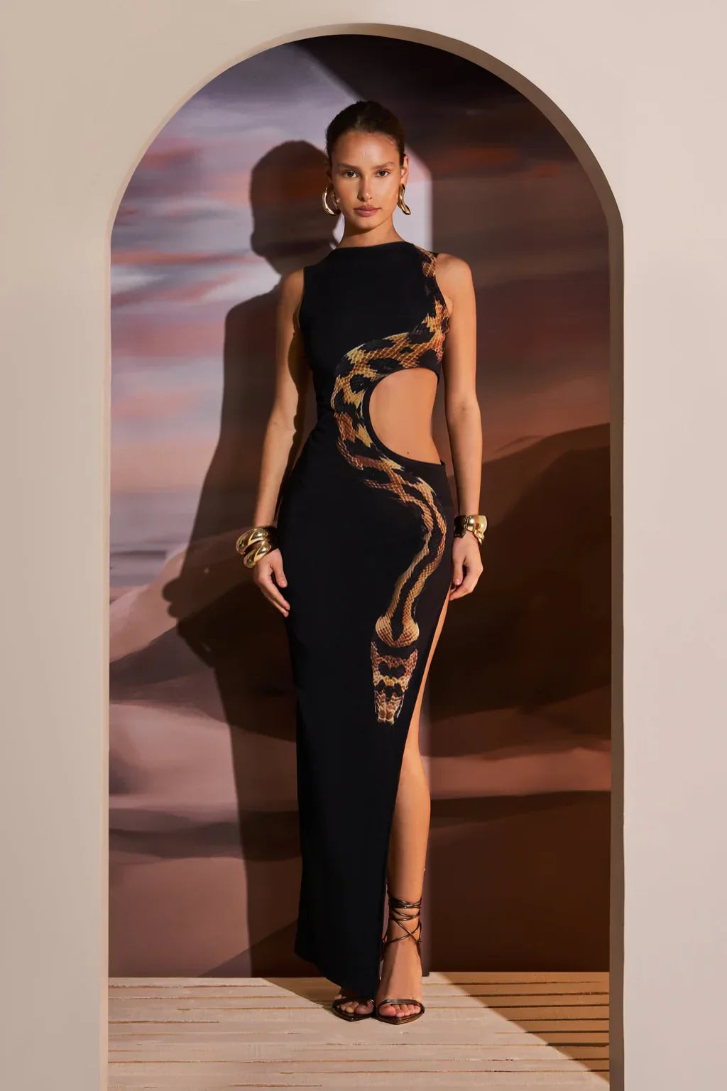 KINGSLEY VIPER DRESS