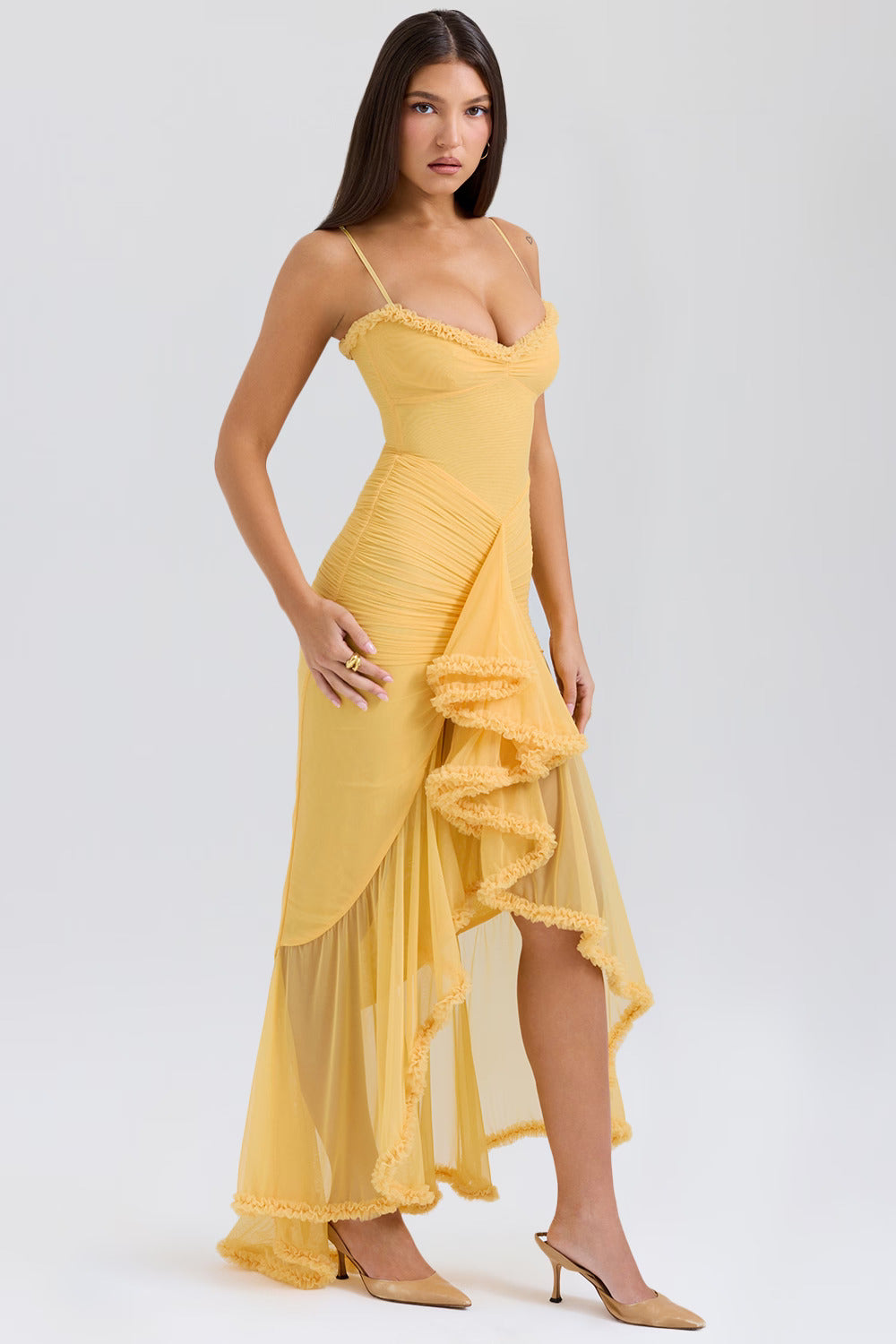 ELOWEN MAXI DRESS - YELLOW