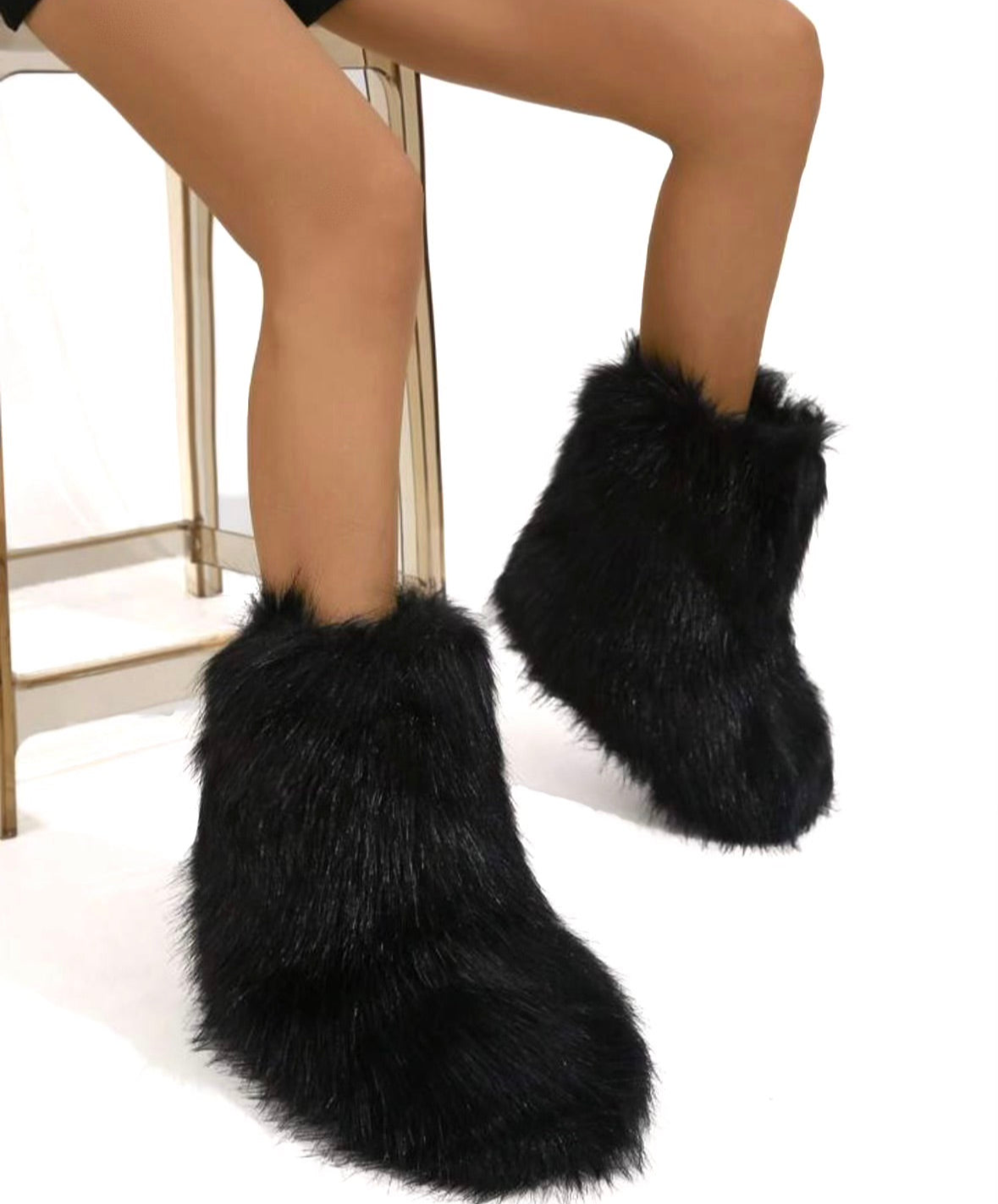 NINA FUR BOOTS