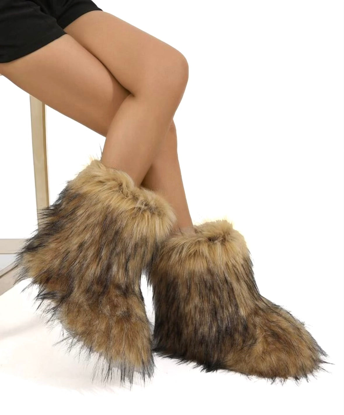 NINA FUR BOOTS