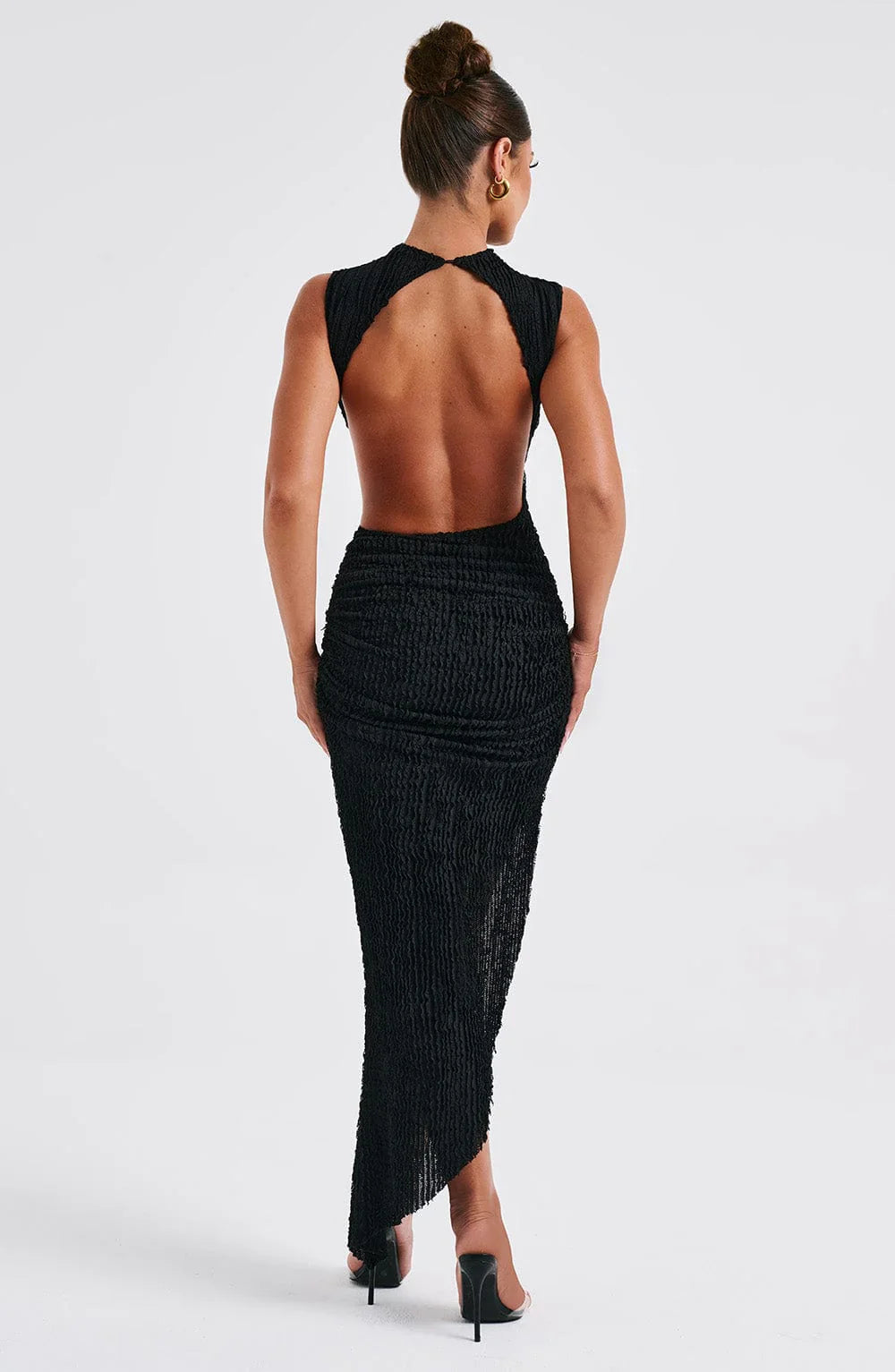 CAPRI MIDI DRESS – BLACK