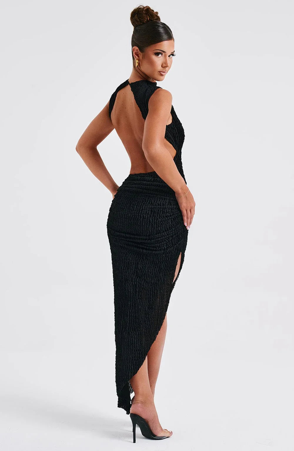 CAPRI MIDI DRESS – BLACK