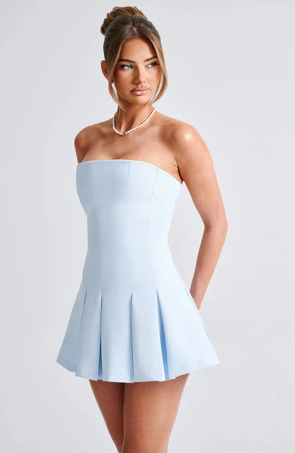 MONACO MINI DRESS – BLUE