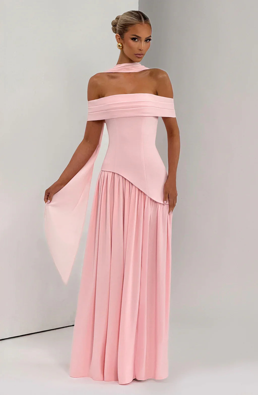 AMARA MAXI DRESS – BLUSH