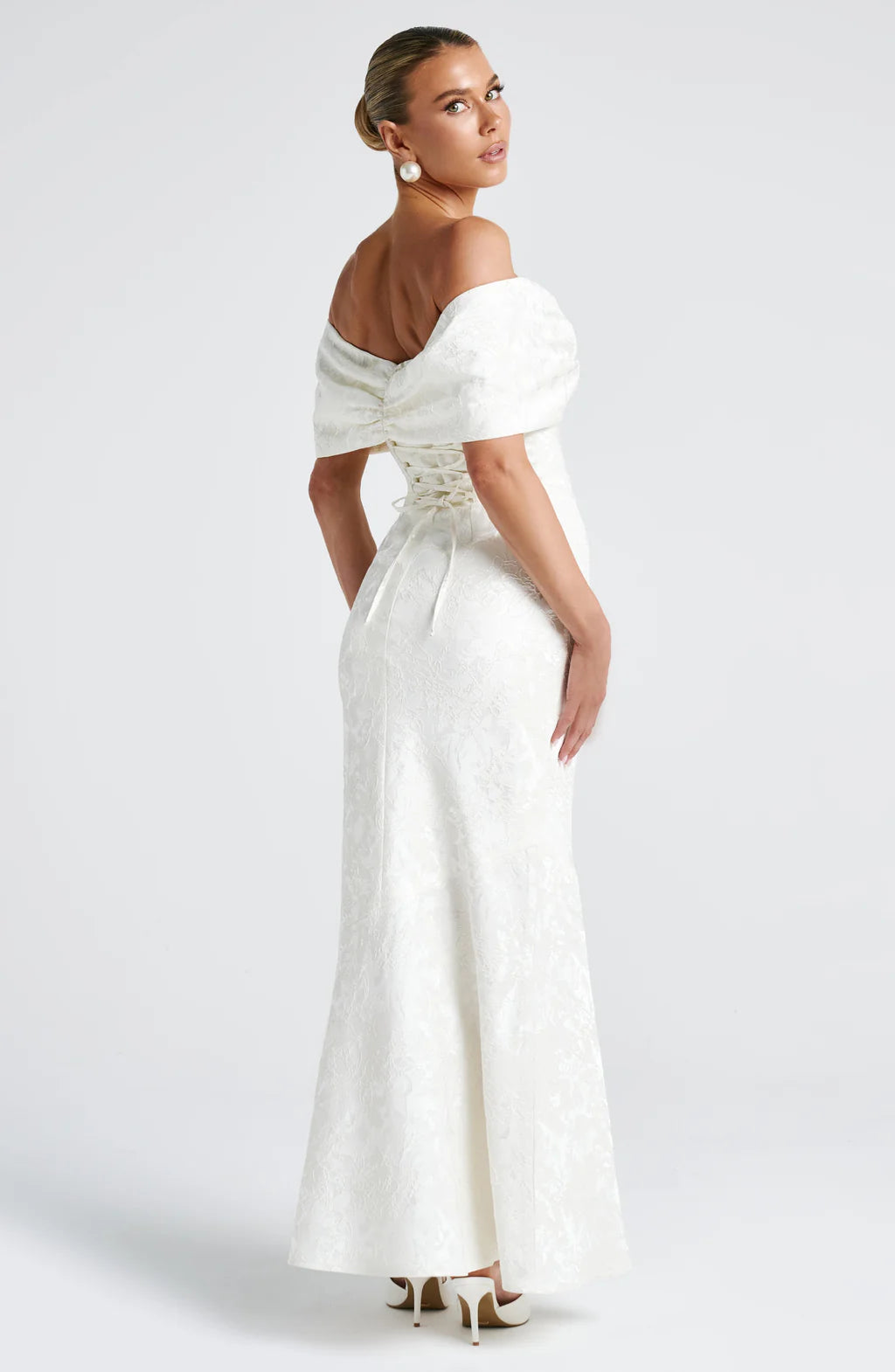 ELARA MAXI DRESS – IVORY