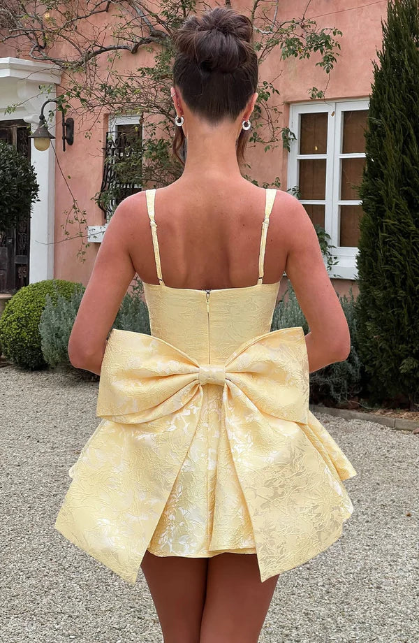 AMELIE MINI DRESS – BUTTERCUP