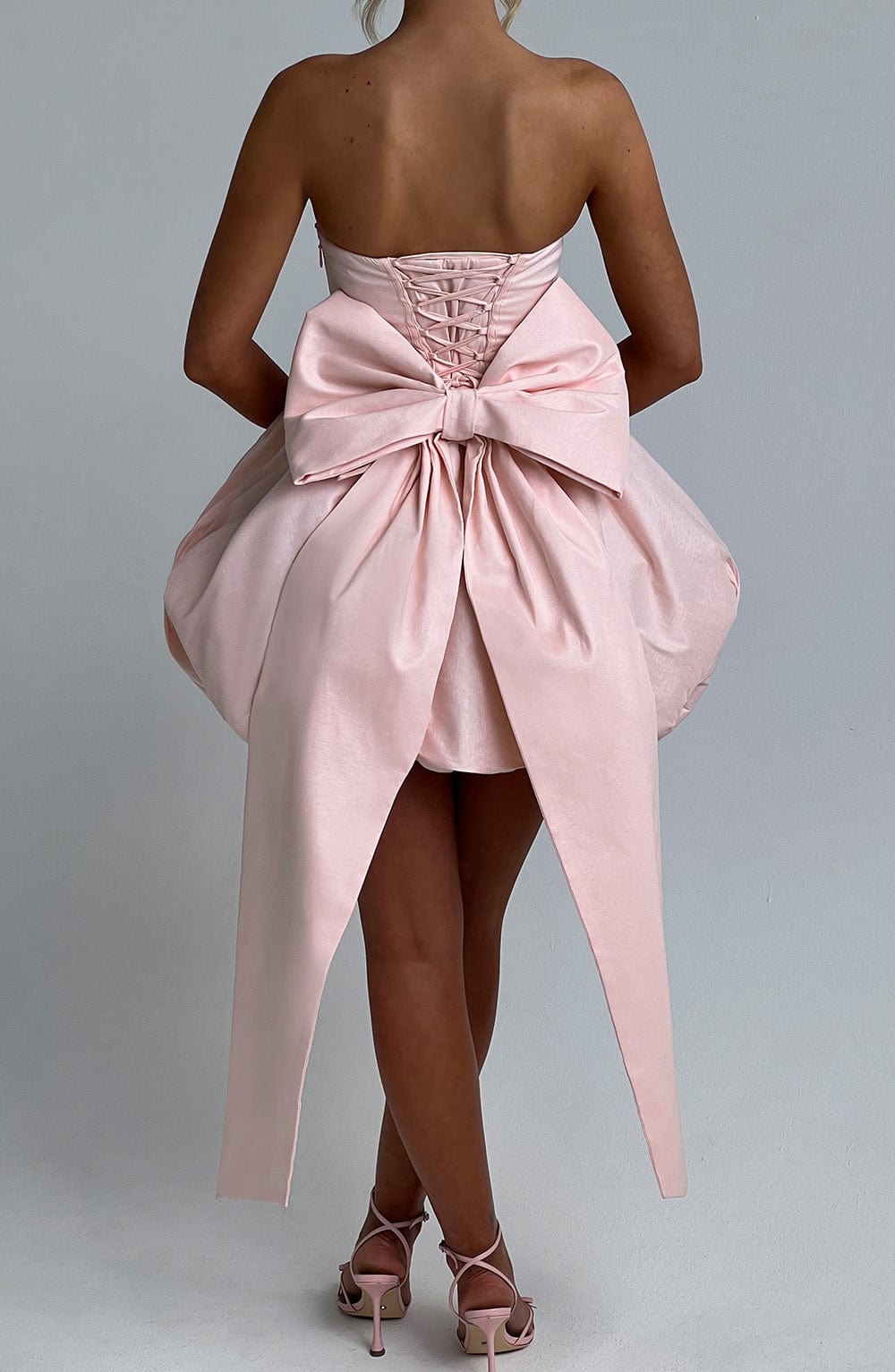MAELIA MINI DRESS – BLUSH [Same Size]