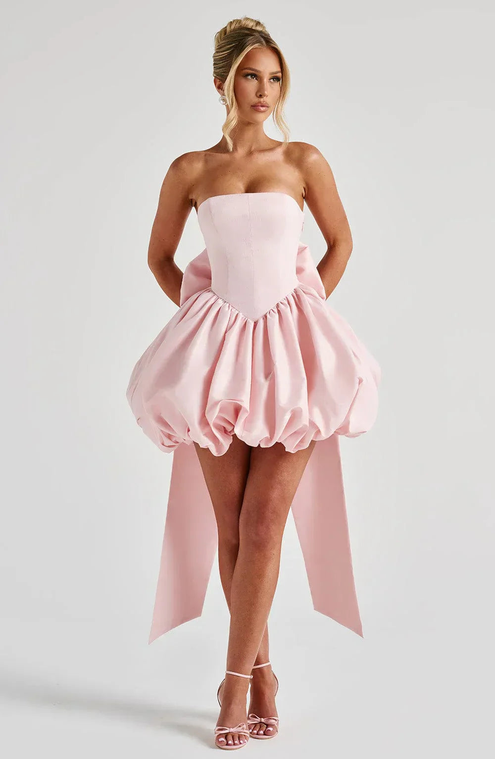 MAELIA MINI DRESS – BLUSH [Same Size]