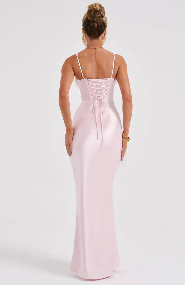 ARIA CORSET MAXI — BLUSH