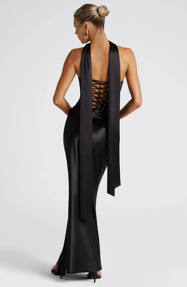 SAMANTHA SCARF - BLACK